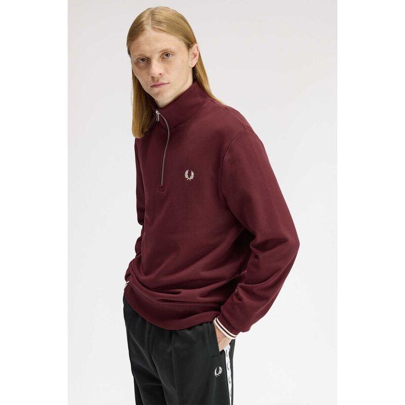 Fred Perry Half Zip Sweatshirt image number 3